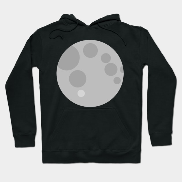 Simple Moon Hoodie by diffrances